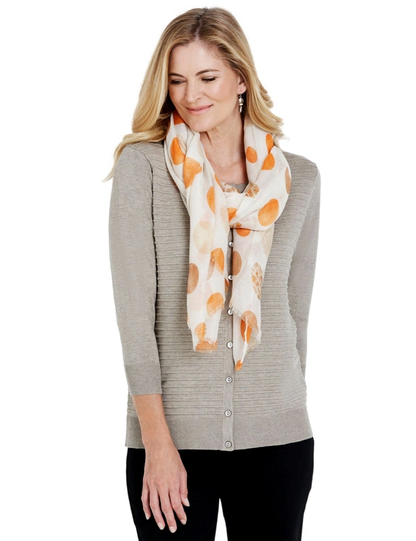 NONI B SPICE BAZZAR SPOT LUREX SCARF, hi-res image number null
