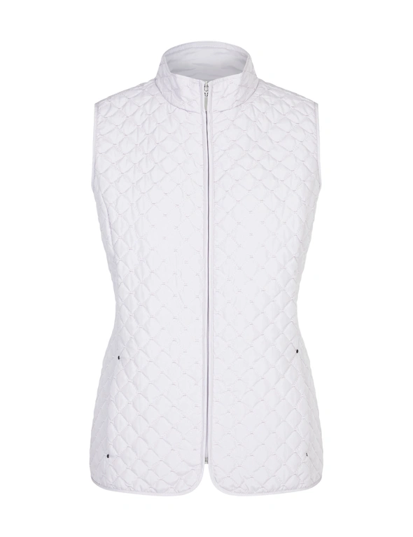 NONI B EMBROIDERED PUFFER VEST, hi-res image number null