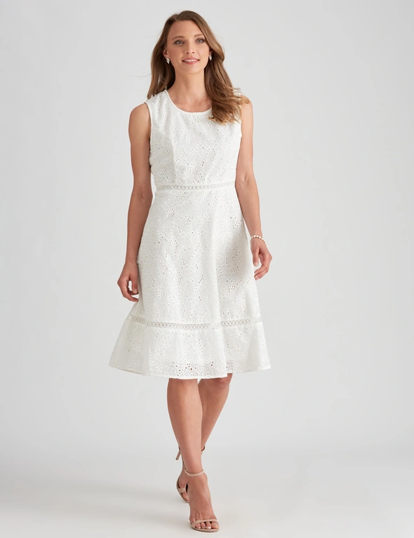 Liz Jordan Cotton Lace Dress | W Lane