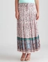 Noni B Tiered Floral Maxi Skirt, hi-res