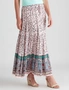 Noni B Tiered Floral Maxi Skirt, hi-res