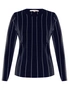 Noni B Stripe Design Knitwear Jumper, hi-res