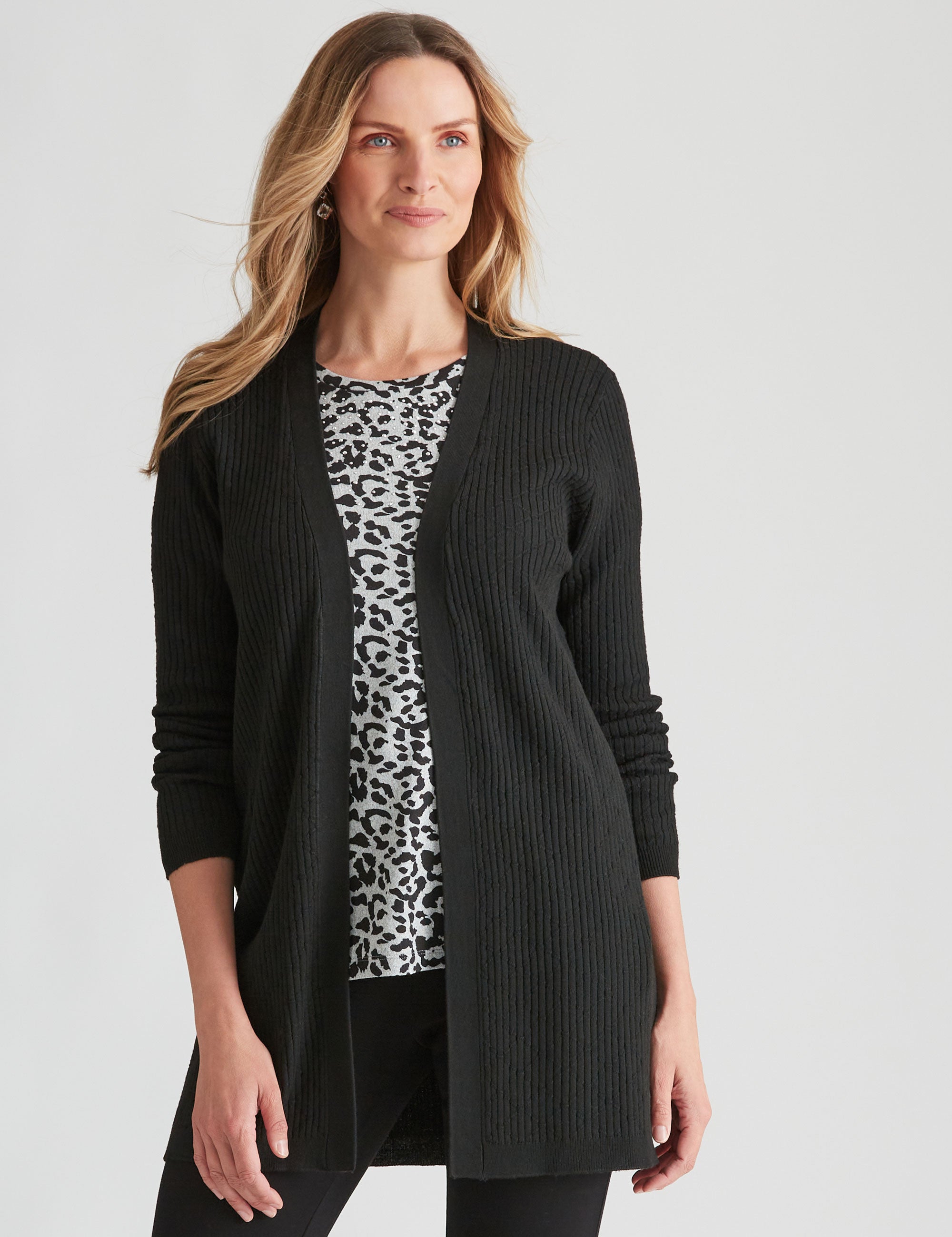 Noni B Long Line Cardigan | Noni B Australia