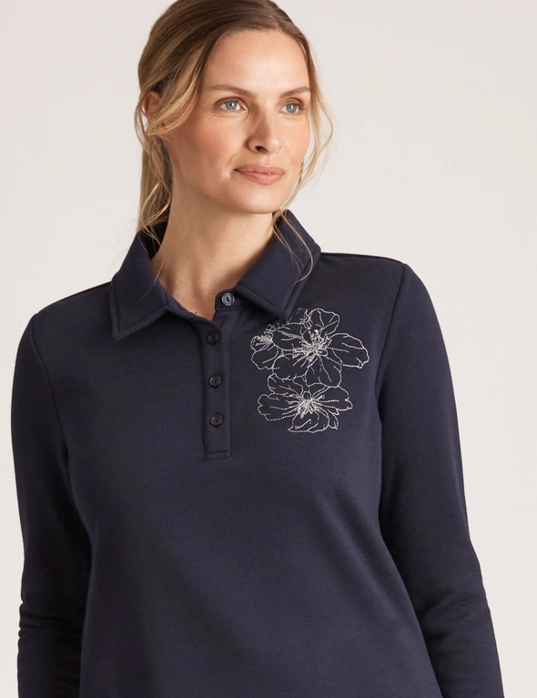 Noni B Fleece Polo, hi-res image number null