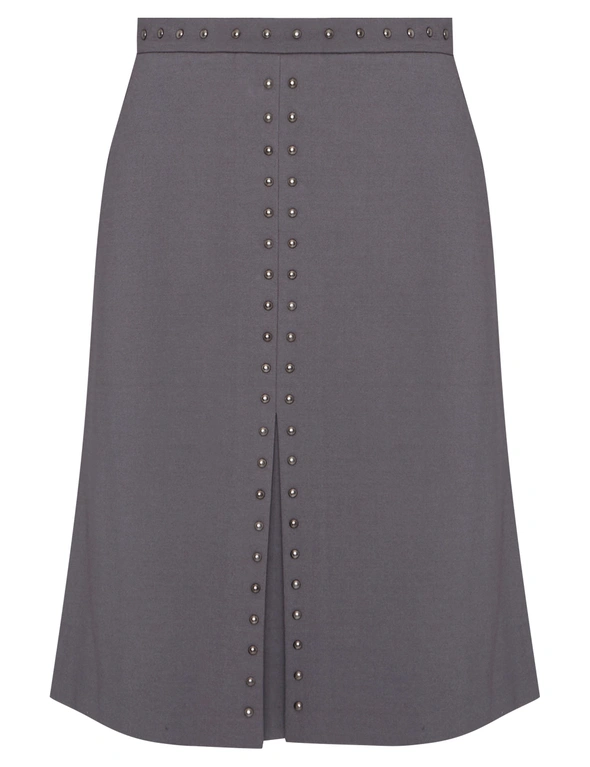 NONI B STUDDED PONTE PENCIL SKIRT, hi-res image number null
