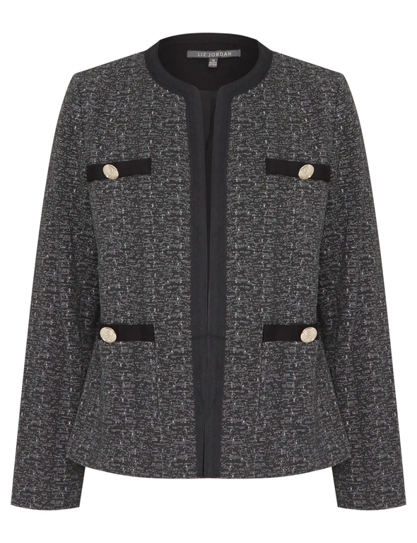 NONI B PEARL BUTTON KNITWEAR JACKET, hi-res image number null