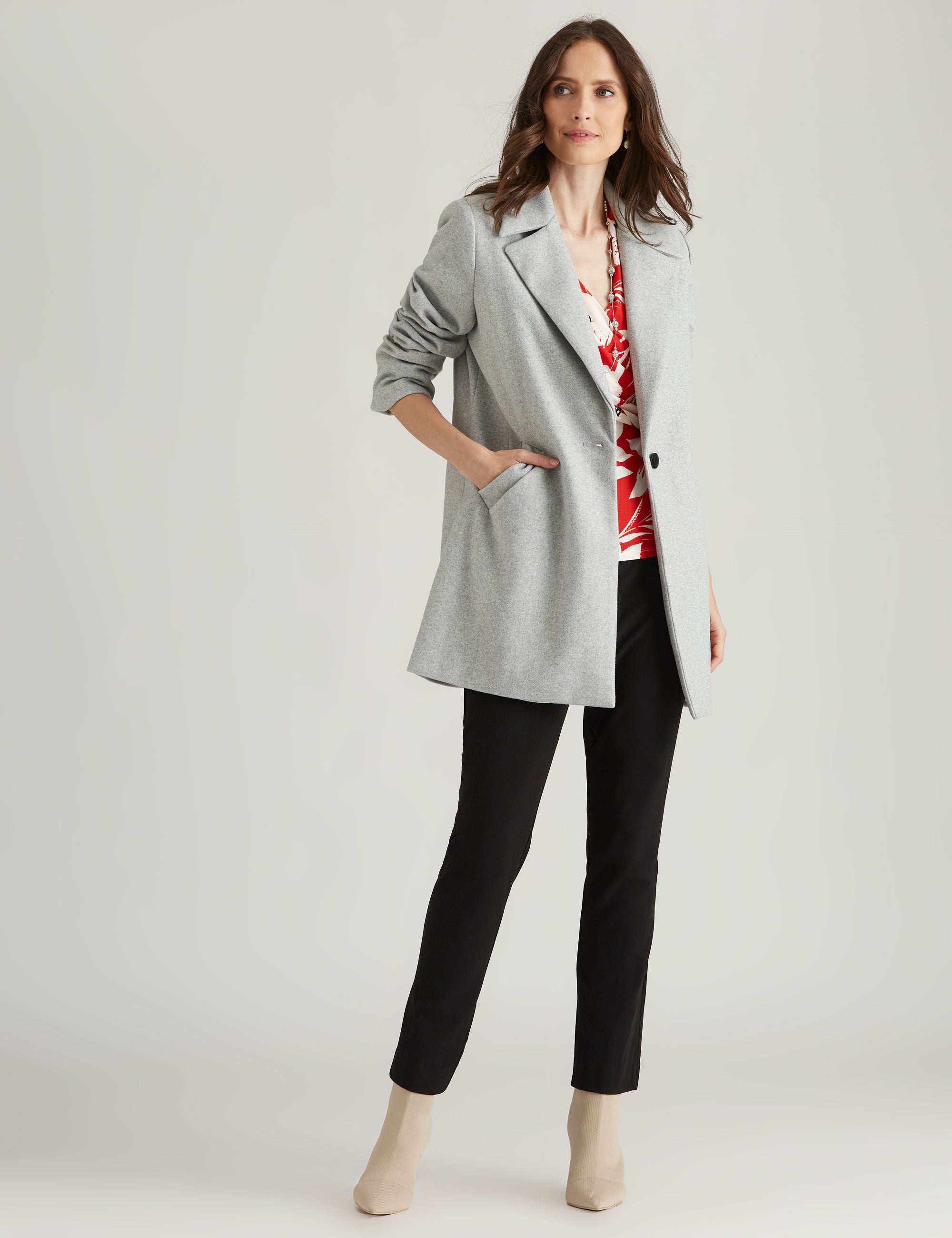 NONI B LONG LINE COAT | EziBuy NZ