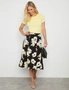 Noni B A-Line Print Knitwear Skirt, hi-res