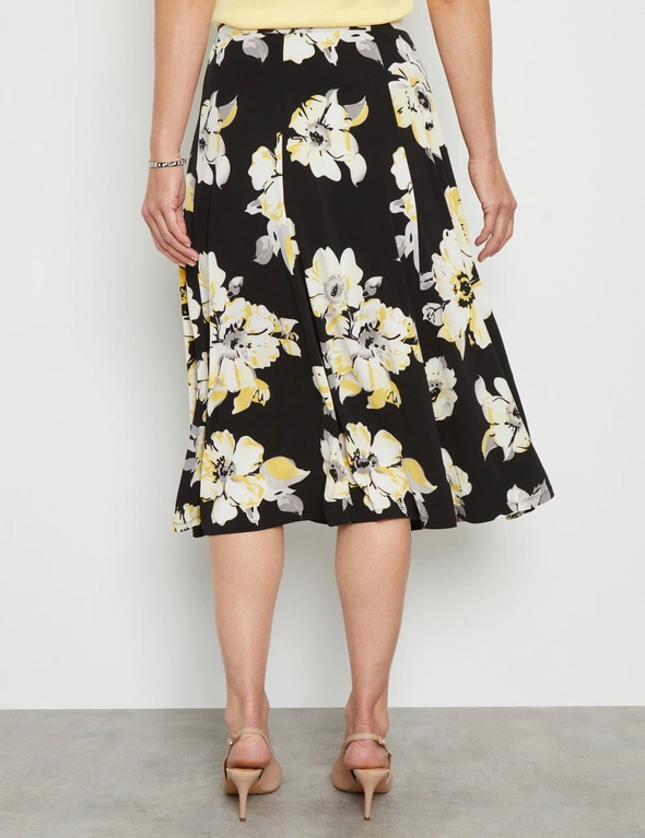Noni B A-Line Print Knitwear Skirt, hi-res image number null