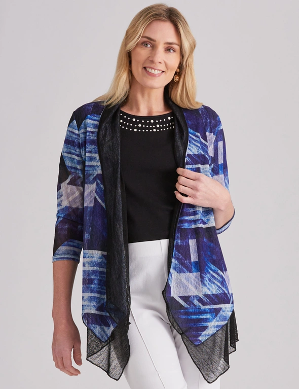 Noni B Double Layer Knitwear Jacket, hi-res image number null