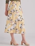 Noni B Shirred Waist Linen Skirt, hi-res