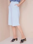 Noni B Printed Linen Pull On Skirt, hi-res