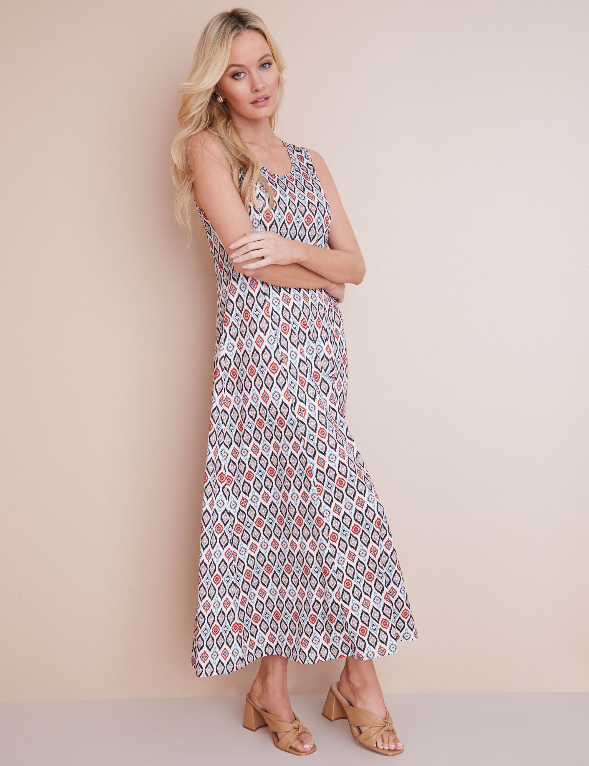 Noni B Side Split Knitwear Maxi Dress | W Lane