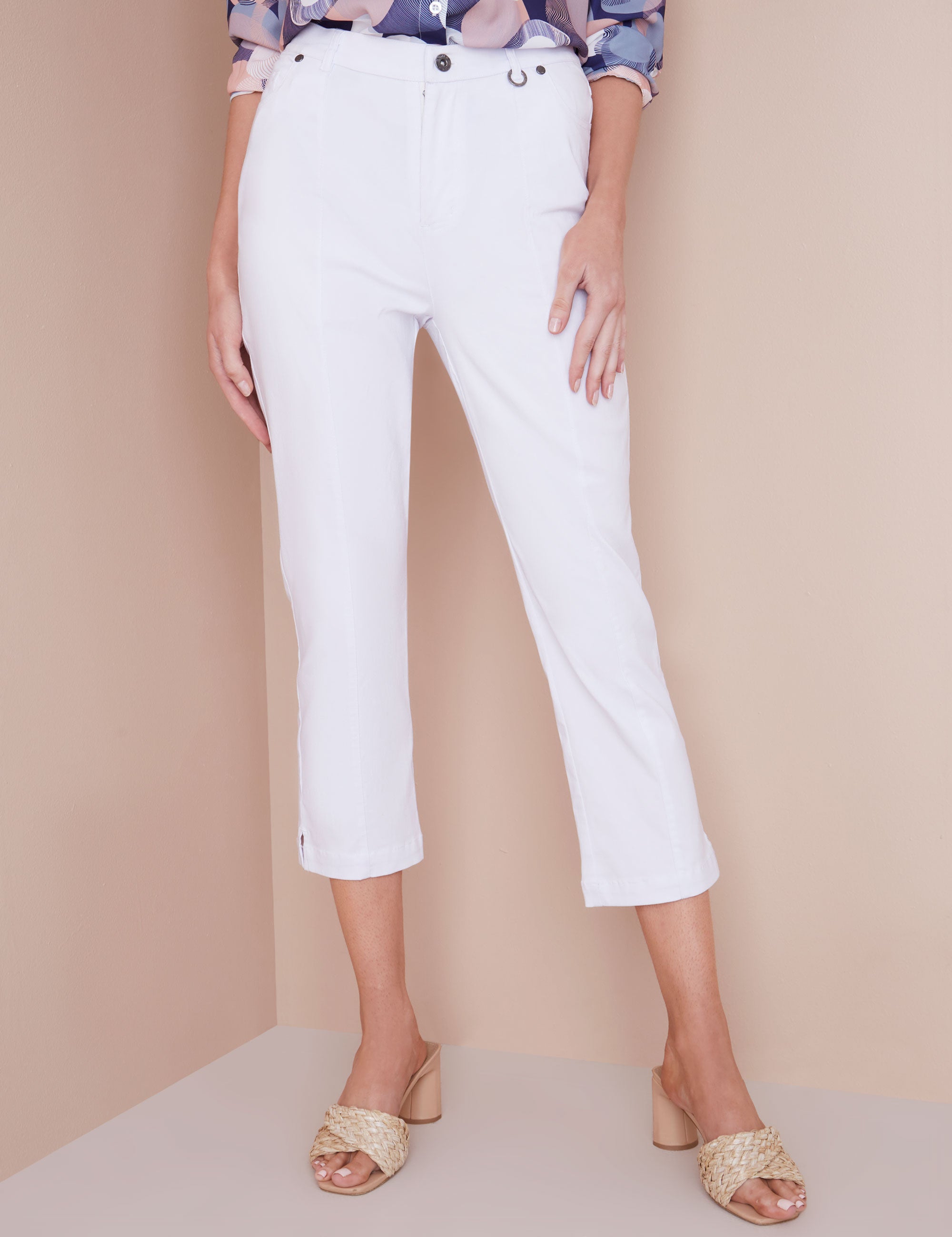 Noni B Slimming Bengaline Crop Pants | Noni B