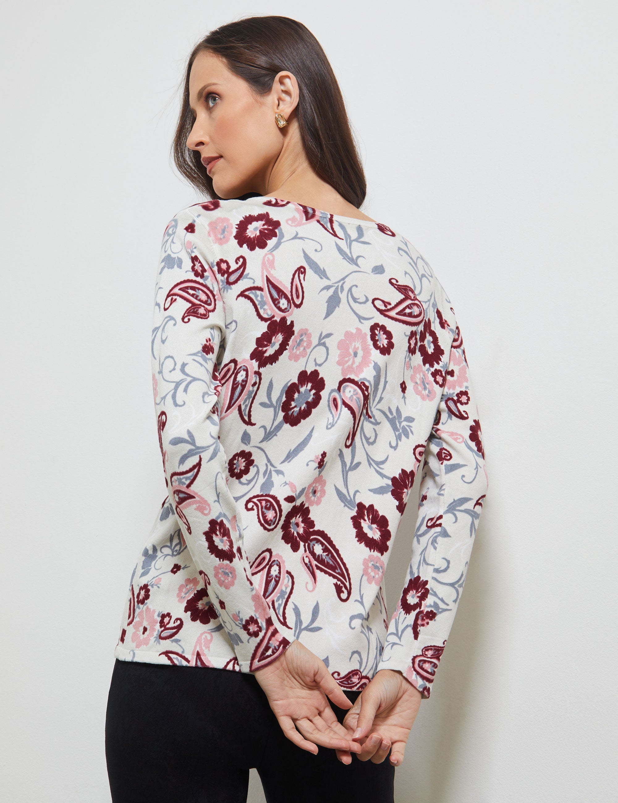 HOTFIX PRINTED KNIT JUMPER | Noni B