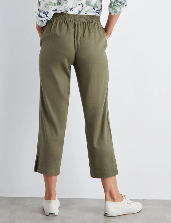 PULL ON LINEN PANT, hi-res image number null