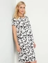 Noni B Linen Leaf Print Dress, hi-res