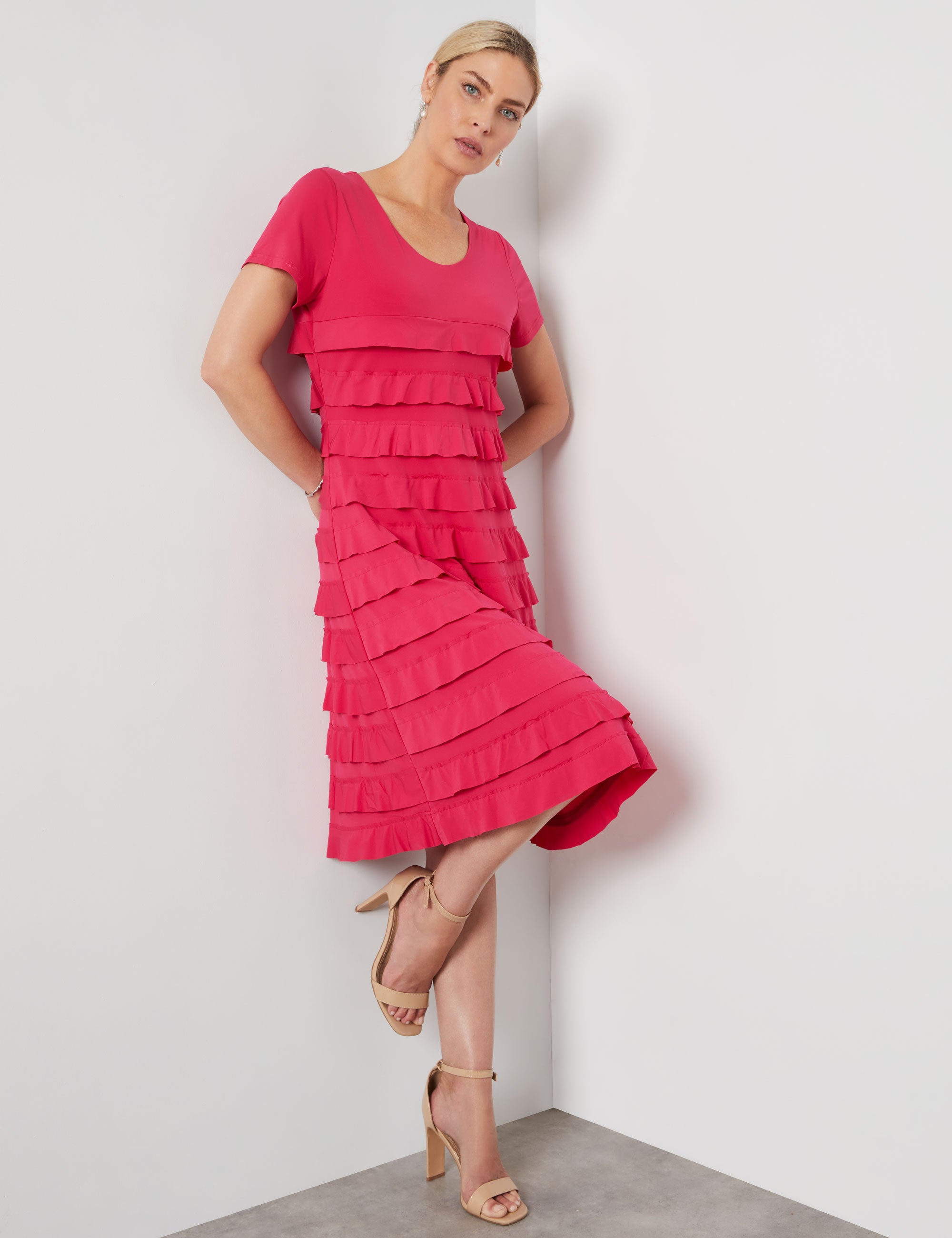 Noni B Ruffle Knit Dress | Noni B