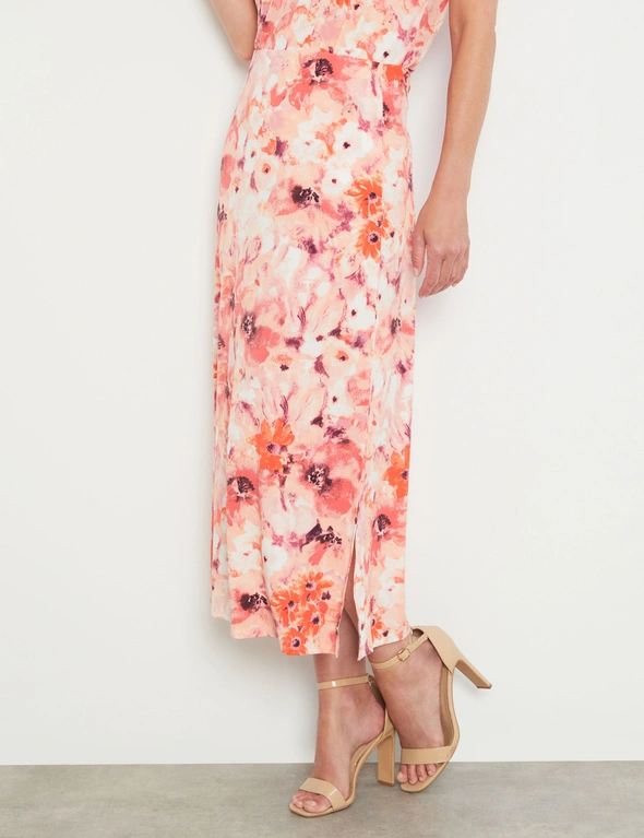 Noni B Floral Knit Maxi Skirt, hi-res image number null