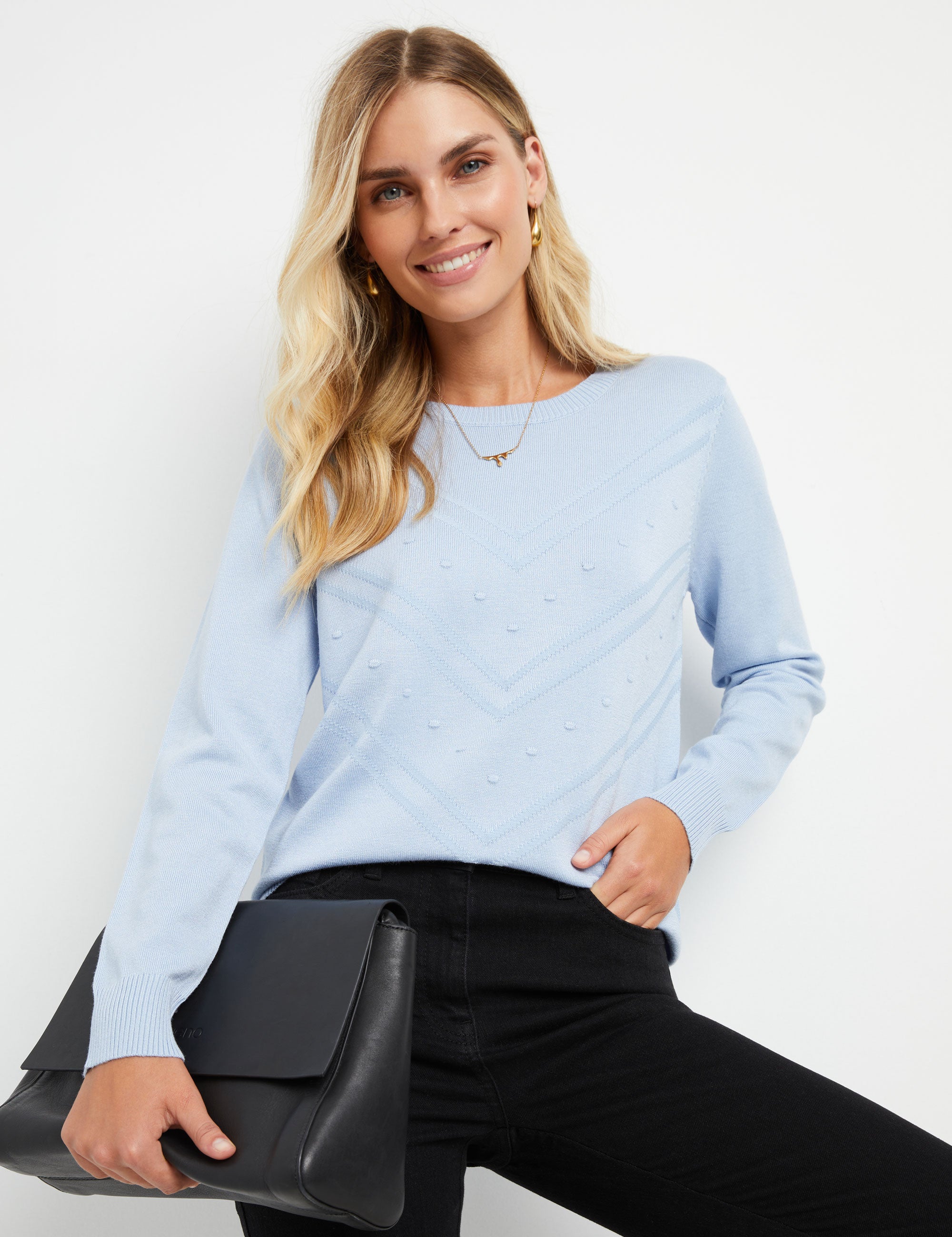 Noni B Pointelle Jumper | Noni B