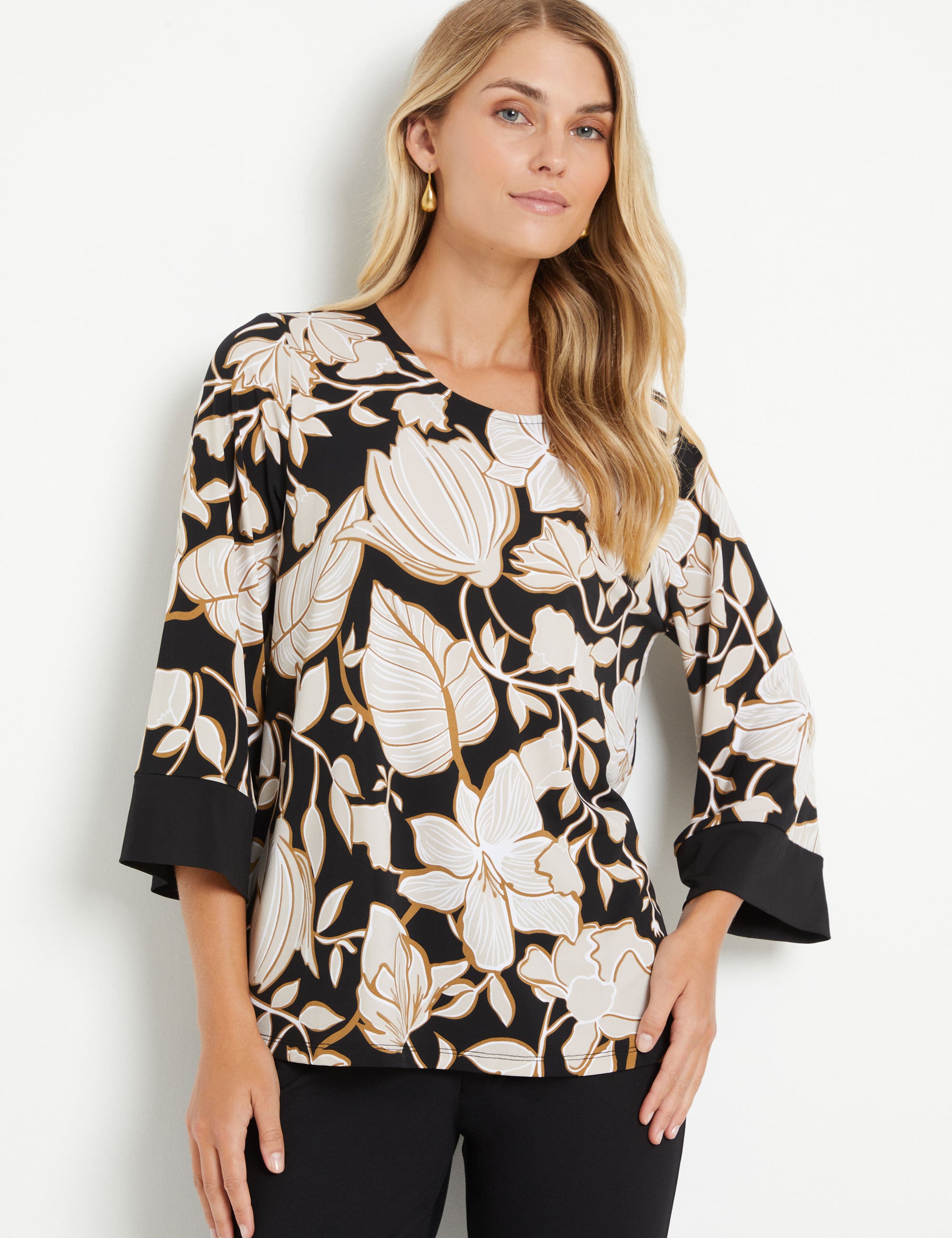 Noni B Floral Knit Top | EziBuy Australia