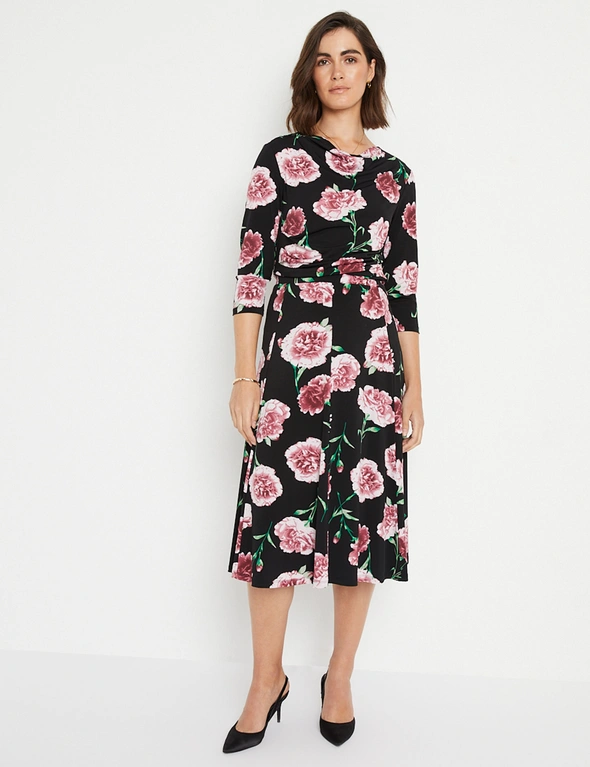 Noni B A-Line Print Knit Skirt, hi-res image number null