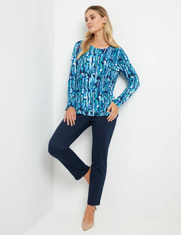 Noni B Patch Print Knit Top, hi-res image number null