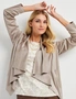 Noni B Suede Waterfall Jacket, hi-res