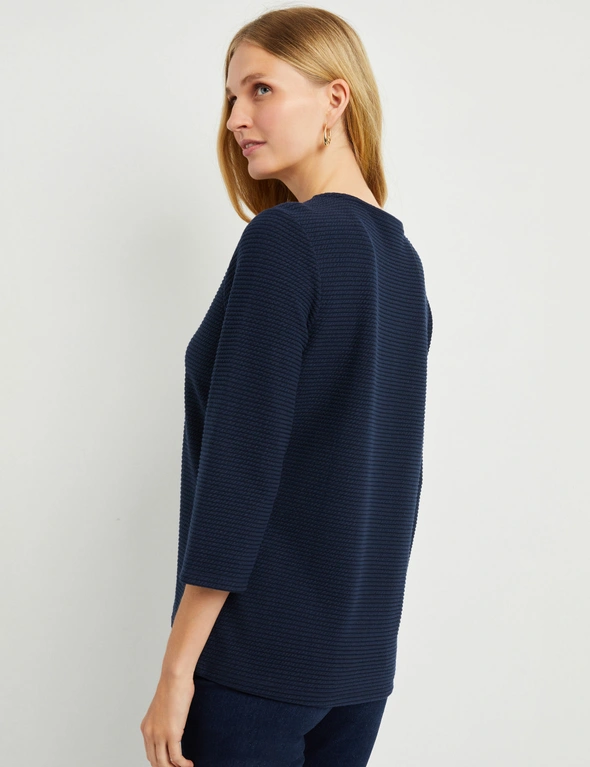 Noni B Textured Knit Top, hi-res image number null
