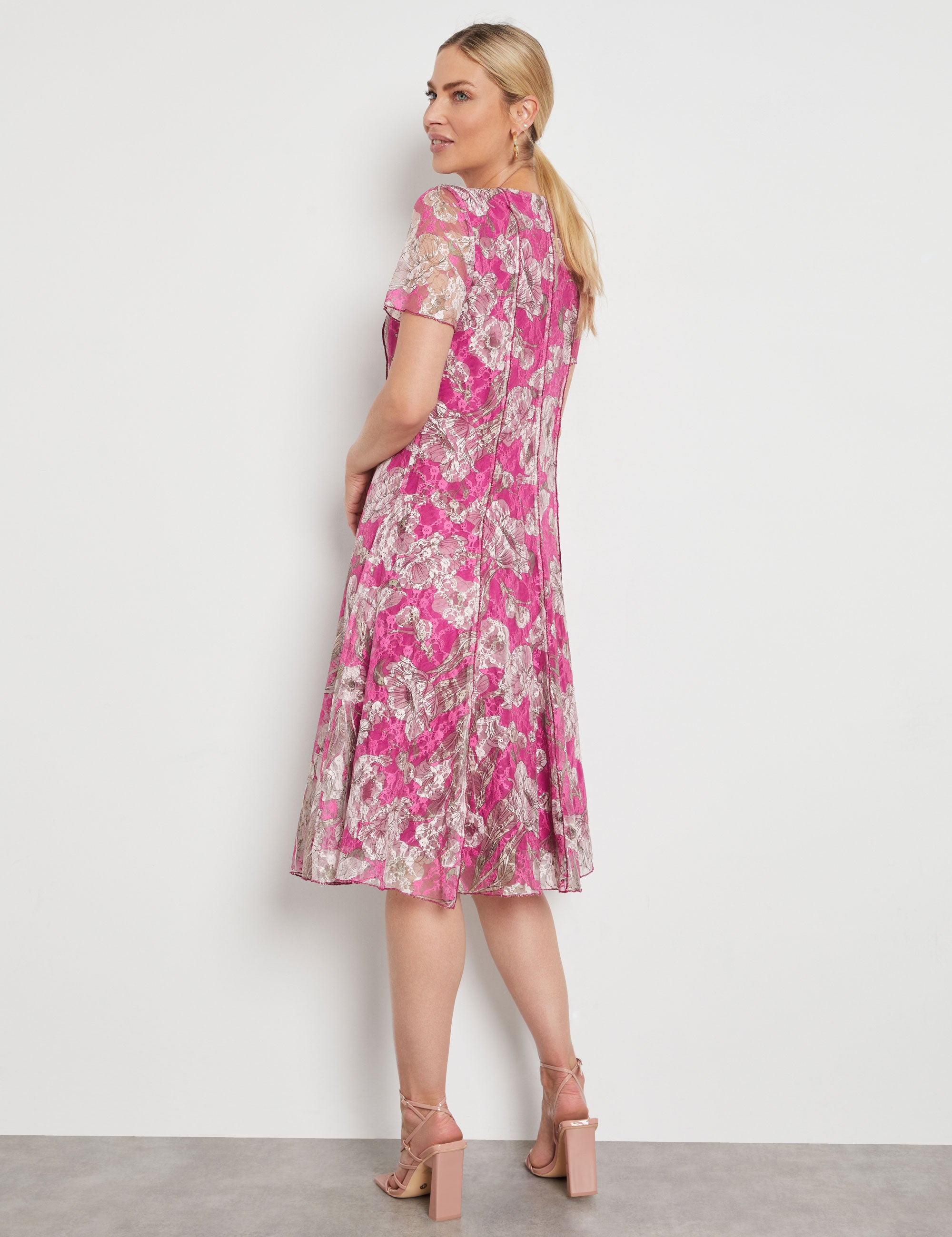 Noni B Printed Lace Dress | EziBuy Australia