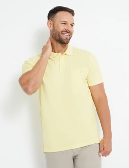 Rivers Short Sleeve Tipped Pique Polo