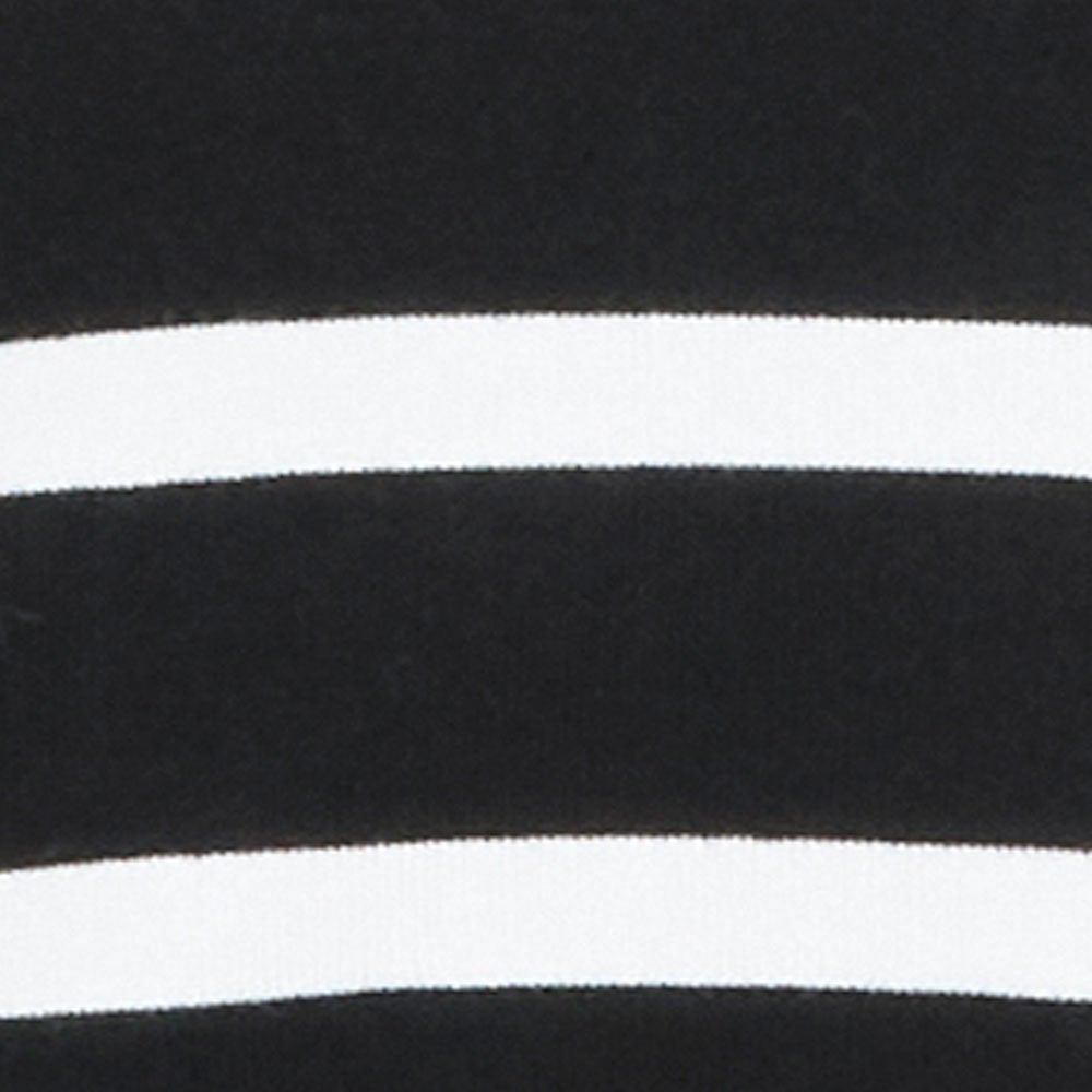 Black / Cream Stripe