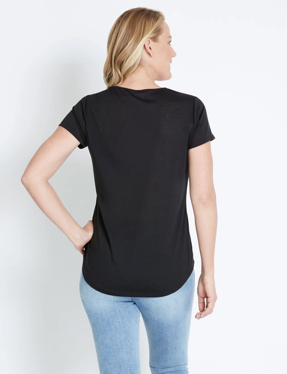 Rivers Short Sleeve Plain Poly Tee, hi-res image number null