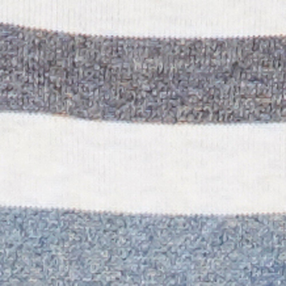 OATMEAL BLUE STRIPE