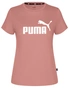 Puma Womens Logo Heather Tee, hi-res