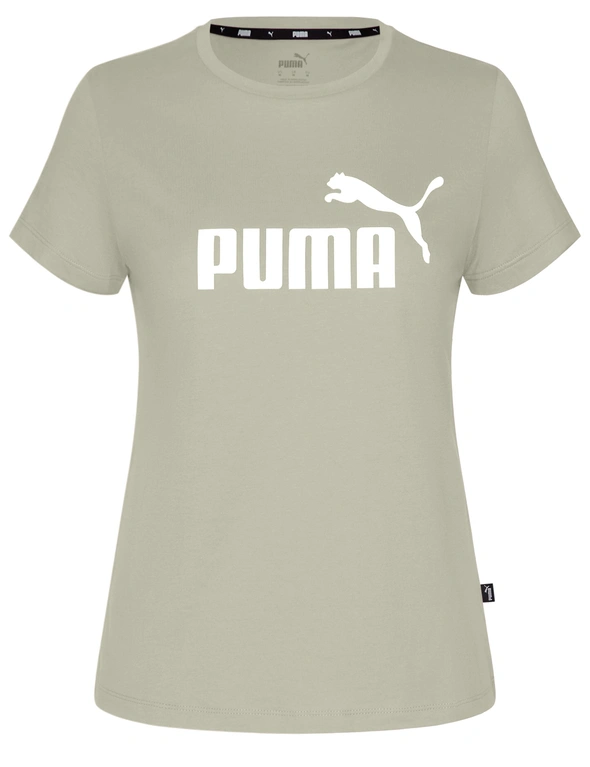 Puma Womens Logo Heather Tee, hi-res image number null