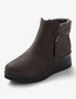 Riversoft Sherpa Trim Ankle Boots, hi-res