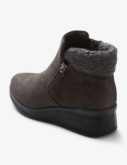 Riversoft Sherpa Trim Ankle Boots