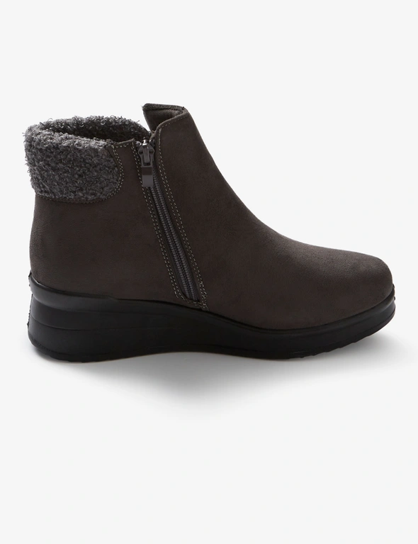 Riversoft Sherpa Trim Ankle Boots, hi-res image number null