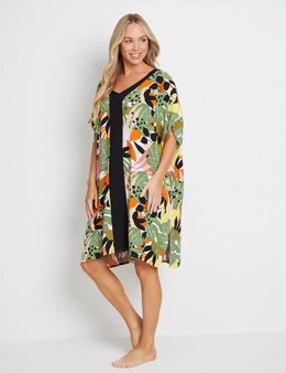 Rivers Contrast Beach Cover Up