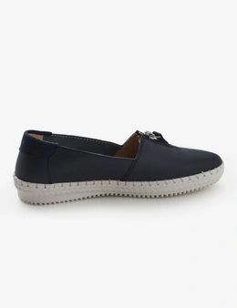 Rivers Leathersoft Camille Zip Loafer