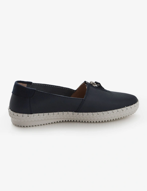Rivers Leathersoft Camille Zip Loafer, hi-res image number null