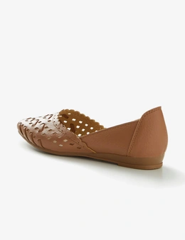 Rivers Chanel Leathersoft Woven Ballet Shoe