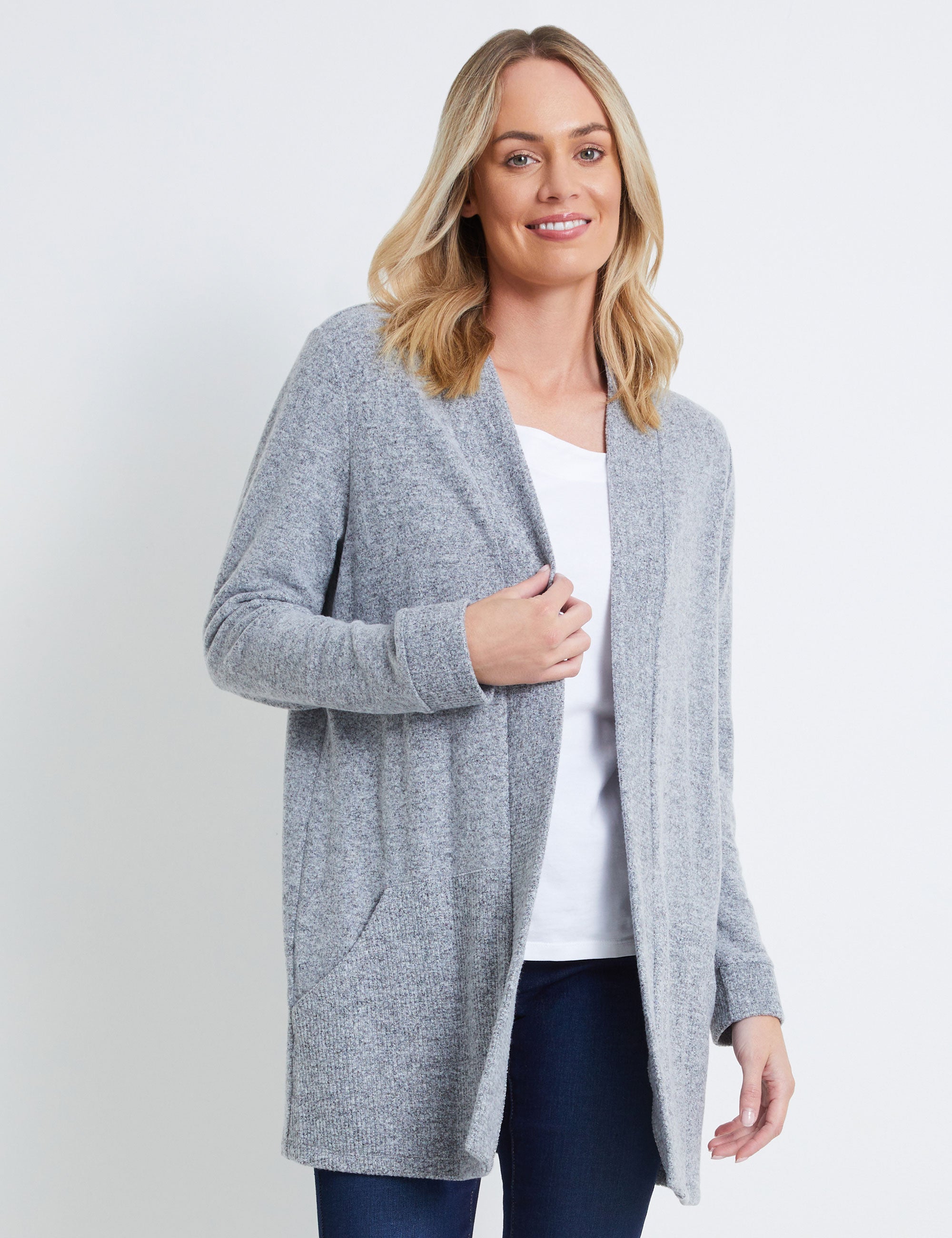 Rivers Pocket Soft Touch Cardigan | Rivers NZ