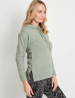 Rivers Hooded Fluffy Leisure Top
