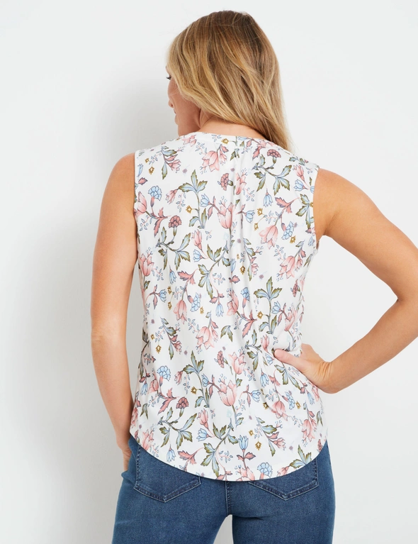 Rivers Sleeveless Printed Top, hi-res image number null