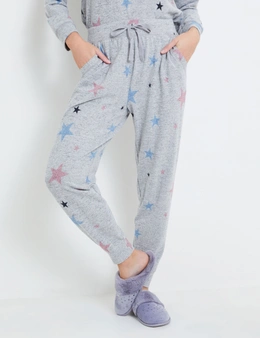 Rivers Cuffed Printed Fluffy Pant