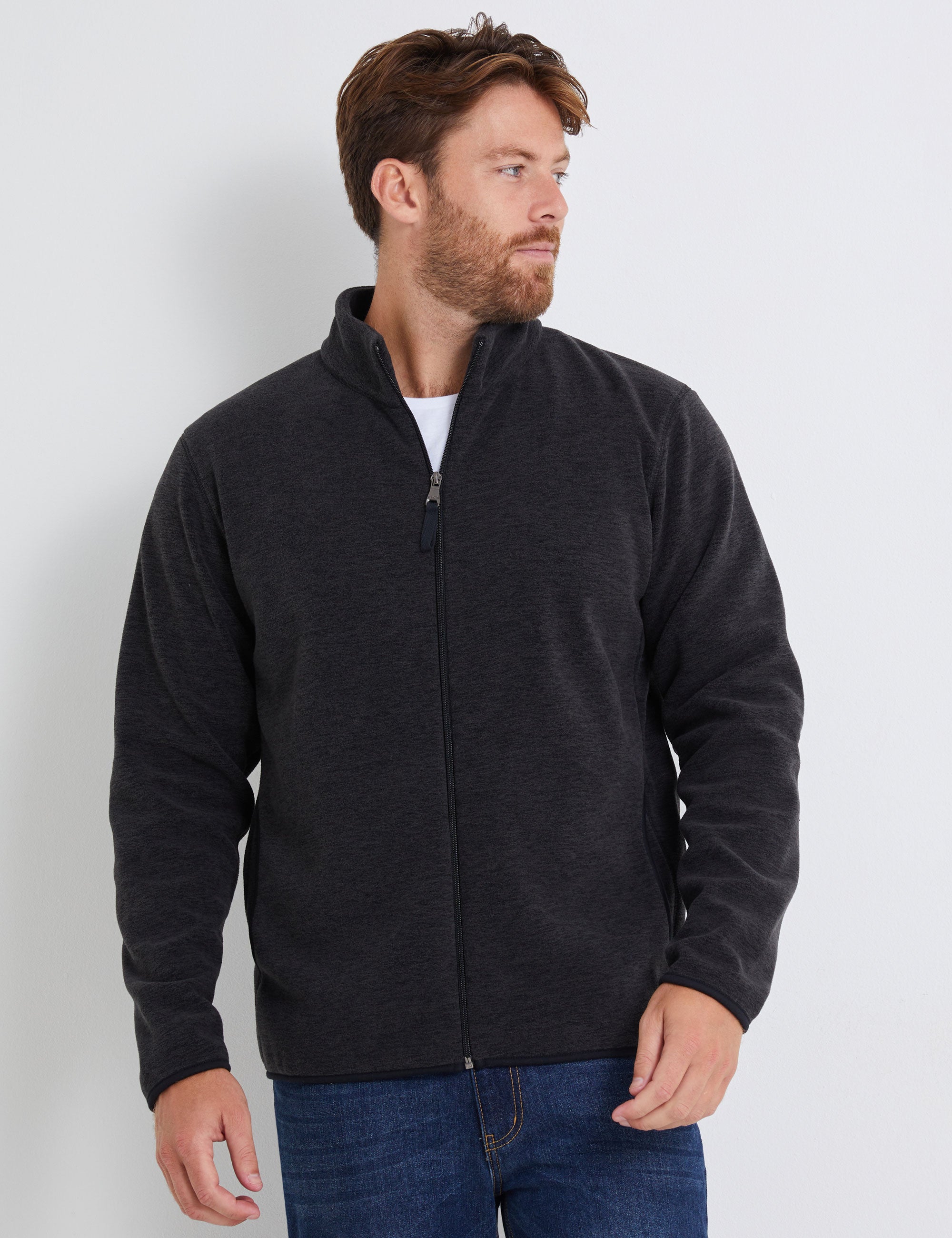 Rivers Zip Thru Fleece Jumper | Rivers Australia