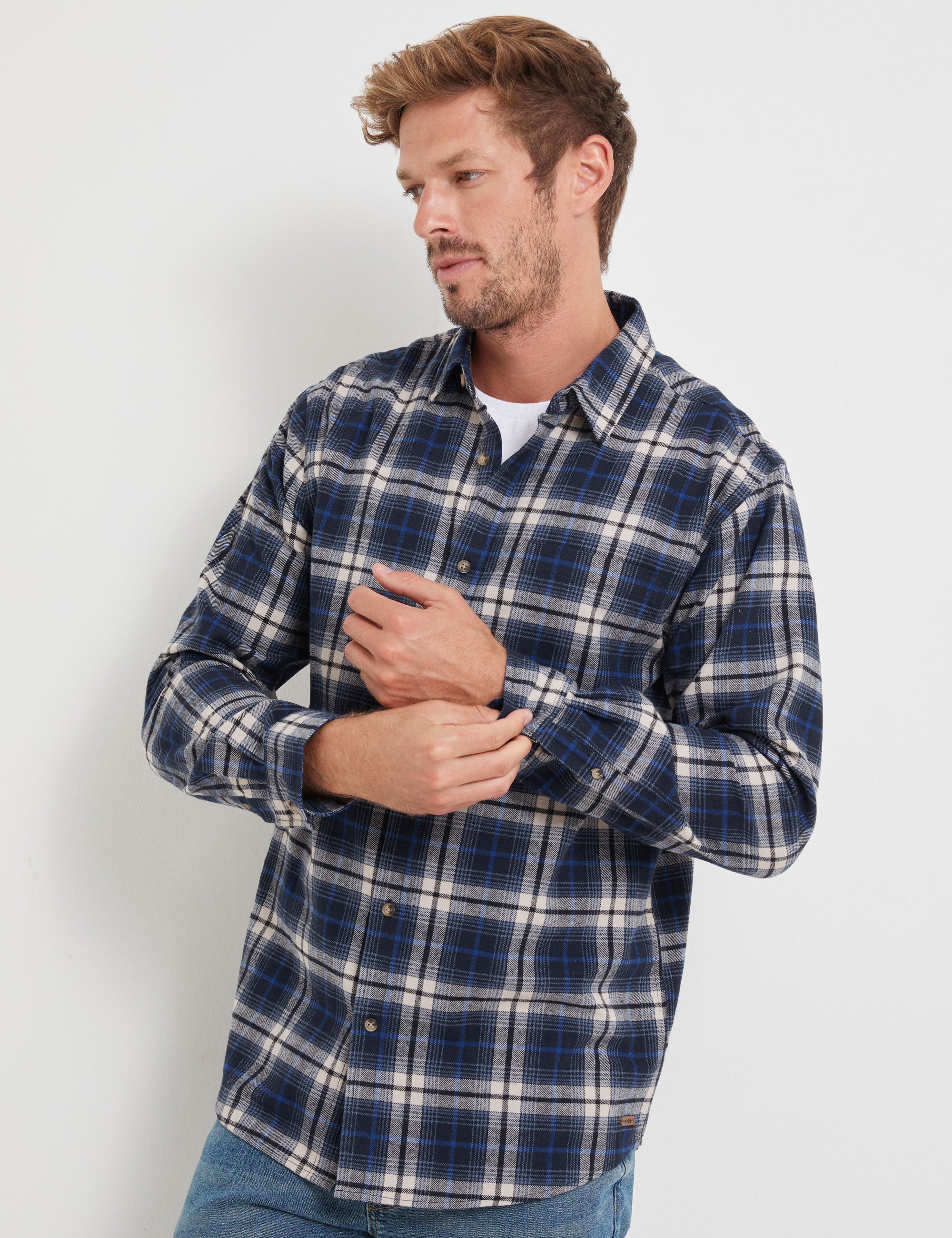 Rivers Heavy Flannel Long Sleeve Shirt 