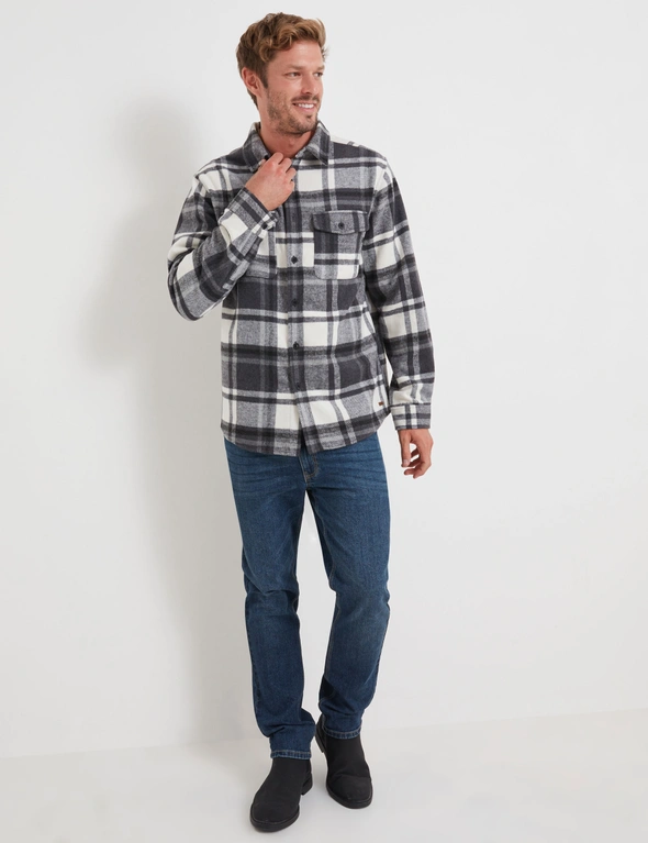 Rivers Long Sleeve Check Shacket, hi-res image number null